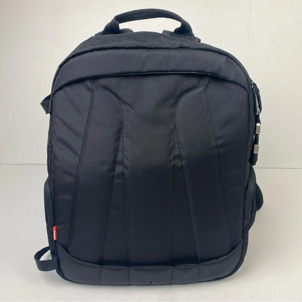 Manfrotto Backpack Camera Travel Carrying Case Shoulder Strap Padded Divided